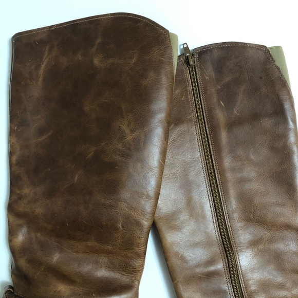 Matisse Lariat brown leather riding boots (10) - Picture 4 of 13